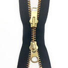 ykk zipper metal 2 way separating