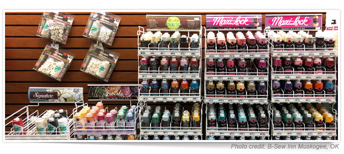 maxi-lock thread store large