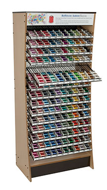 robison-anton embroidery thread curve floor fixture